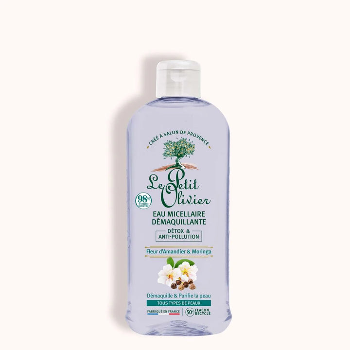 Le Petit Olivier Detox & Anti-Pollution Cleansing Micellar Water - 400ml | لو بيتي أوليفييه مزيل مكياج ميسيلار - 400 مل