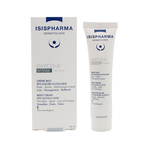 ISIS PHARMA Glyco-A Intense Peeling 30ml |  كريم ليلي مقشر بحمض الغلايكوليك 30 مل