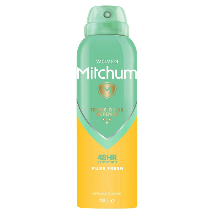 Mitchum Antiperspirant & Deodorant 48H - 200ml | ميتشوم بخاخ مزيل تعرق لمدة 48 ساعة - 200 مل
