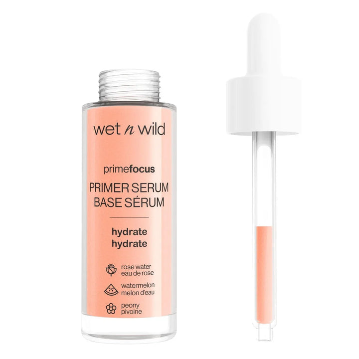 wet n wild PRIME FOCUS HYDRATING PRIMER SERUM - 30ml | ويت ان وايلد سيروم برايمر مرطب للوجه - 30 مل