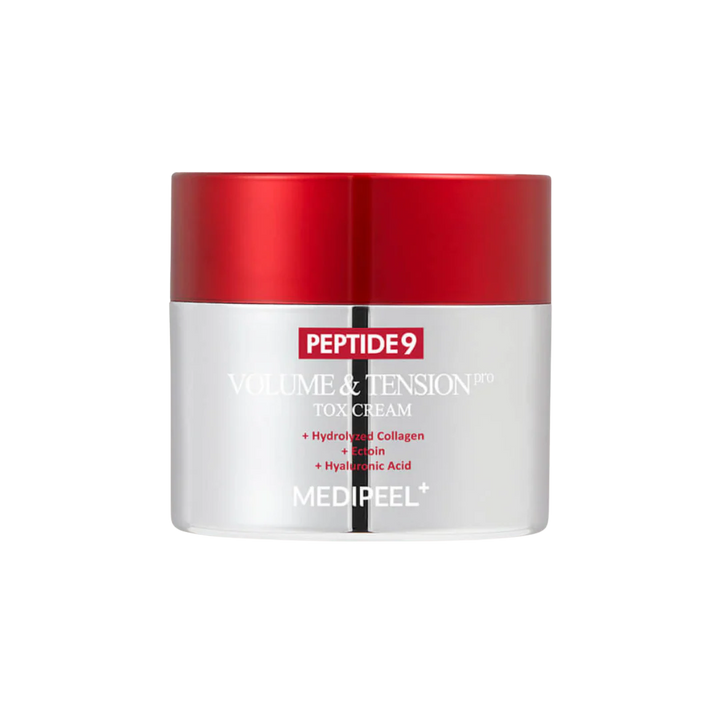 MEDIPEEL PEPTIDE 9 VOLUME & TENSION TOX CREAM - 50g | ميدي بيل كريم مرطب مضاد للتجاعيد - 50 غ