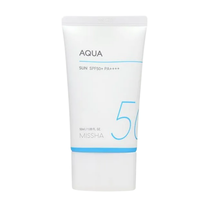 MISSHA All-around Safe Block Aqua Sun SPF50+ - 50ml | ميسا واقي شمسي ومرطب للبشرة - 50 مل
