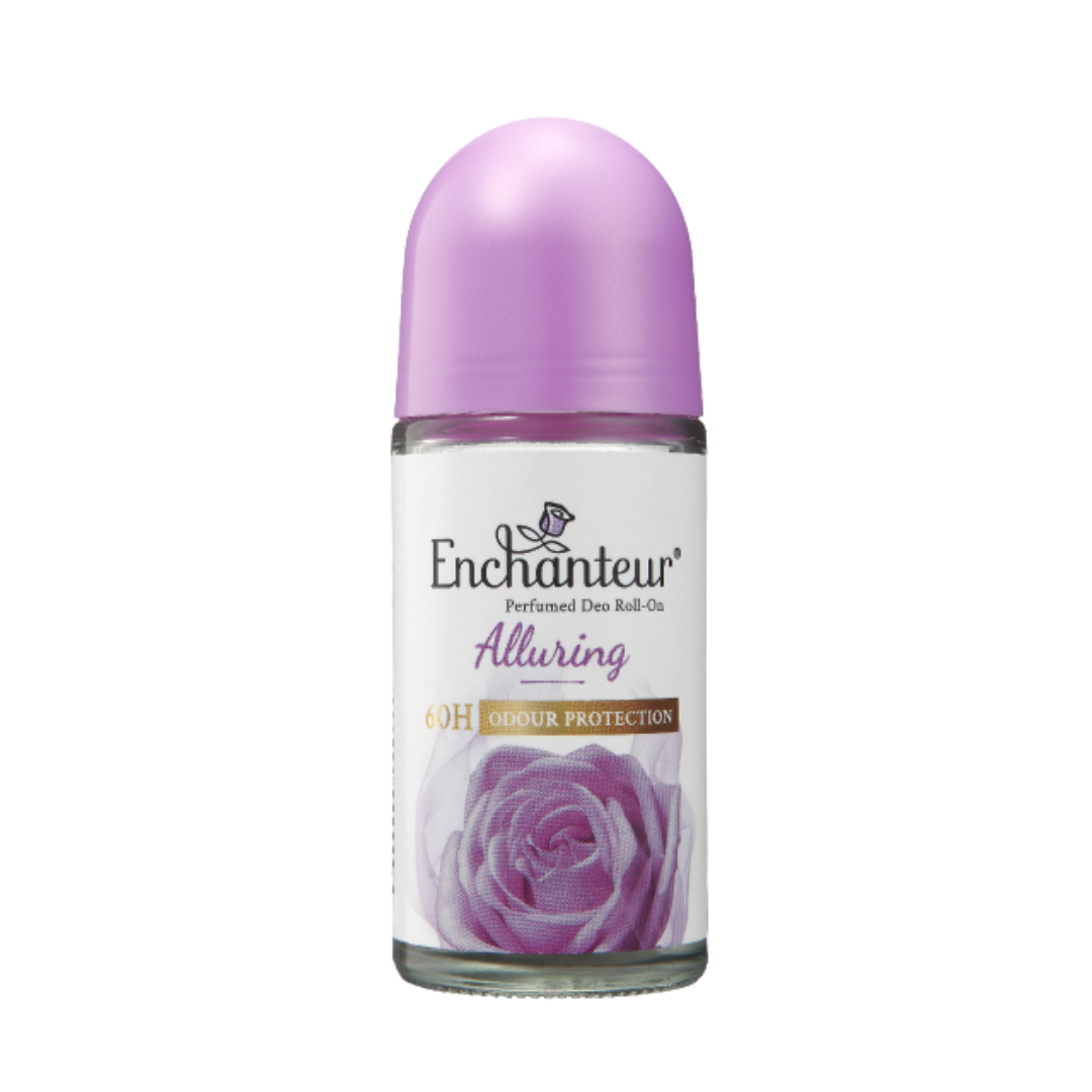 Enchanteur Perfumed Deo Roll on Allwuing 48 H -50 ML| انشانتر مزيل تعرق رول الورينغ - 40 مل