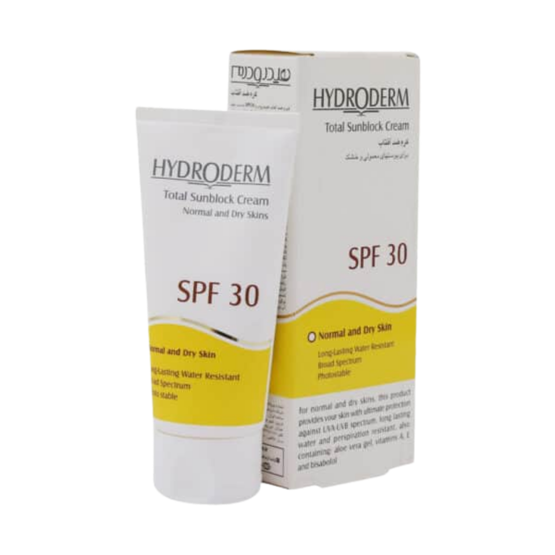 HYDRODERM Oil-free sunscreen SPF30 - 75ml | هيبوديرم واقي شمسي خال من الزيوت - 75 مل