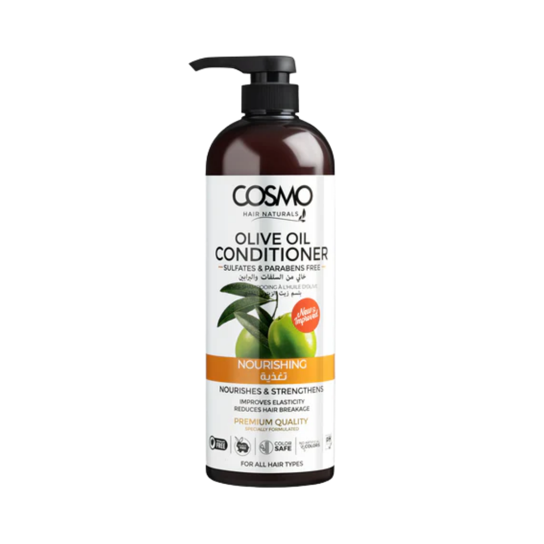 COSMO Olive Oil Nourishing Conditioner - 1000ml | كوزمو بلسم للشعر مغذي بزيت الزيتون - 1000 مل