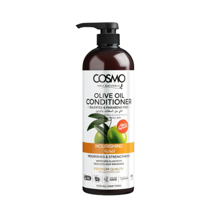 COSMO Olive Oil Nourishing Conditioner - 1000ml | كوزمو بلسم للشعر مغذي بزيت الزيتون - 1000 مل