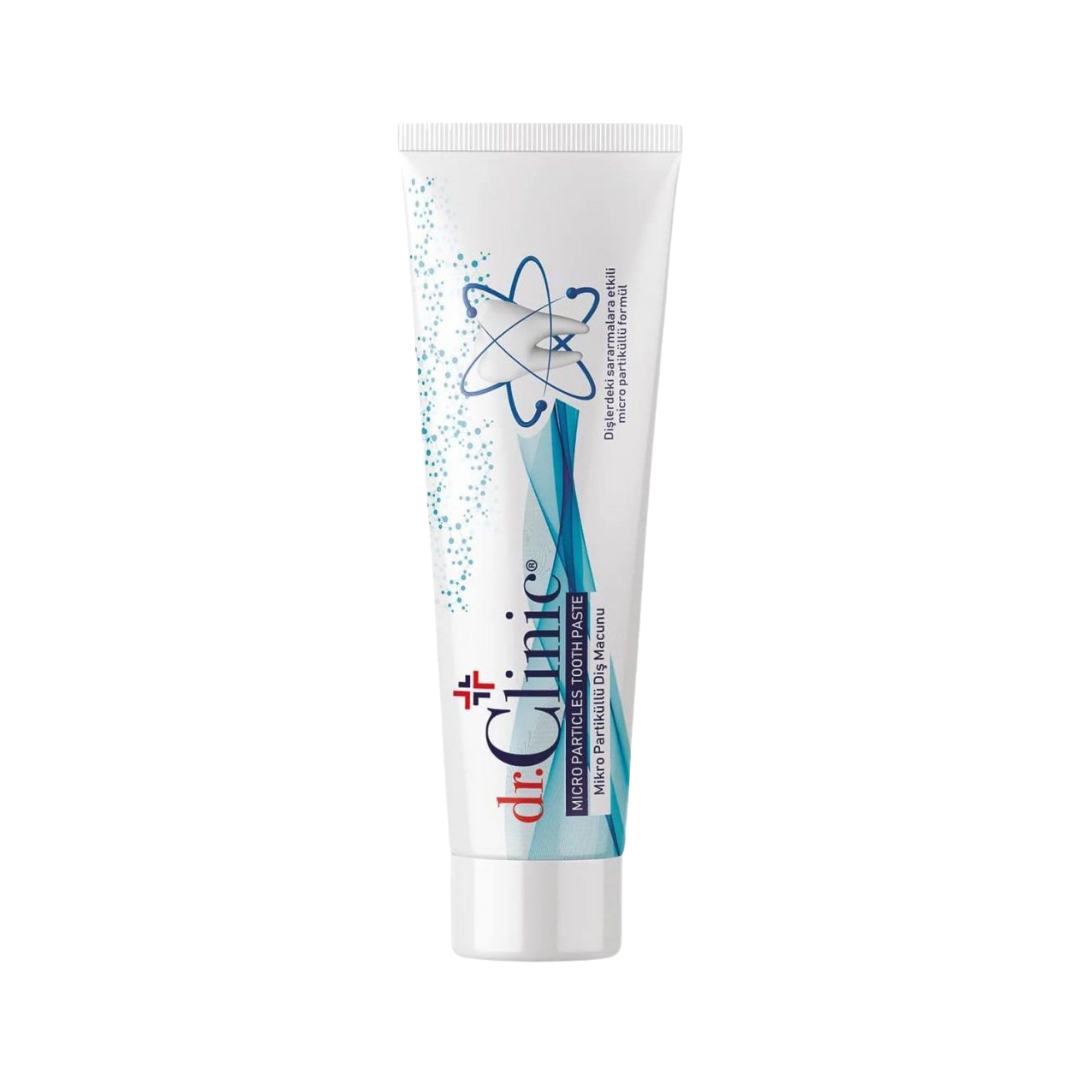 dr.Clinic Micro Particles Toothpaste - 75ml | د.كلينيك معجون أسنان بجزيئات دقيقة - 75 مل