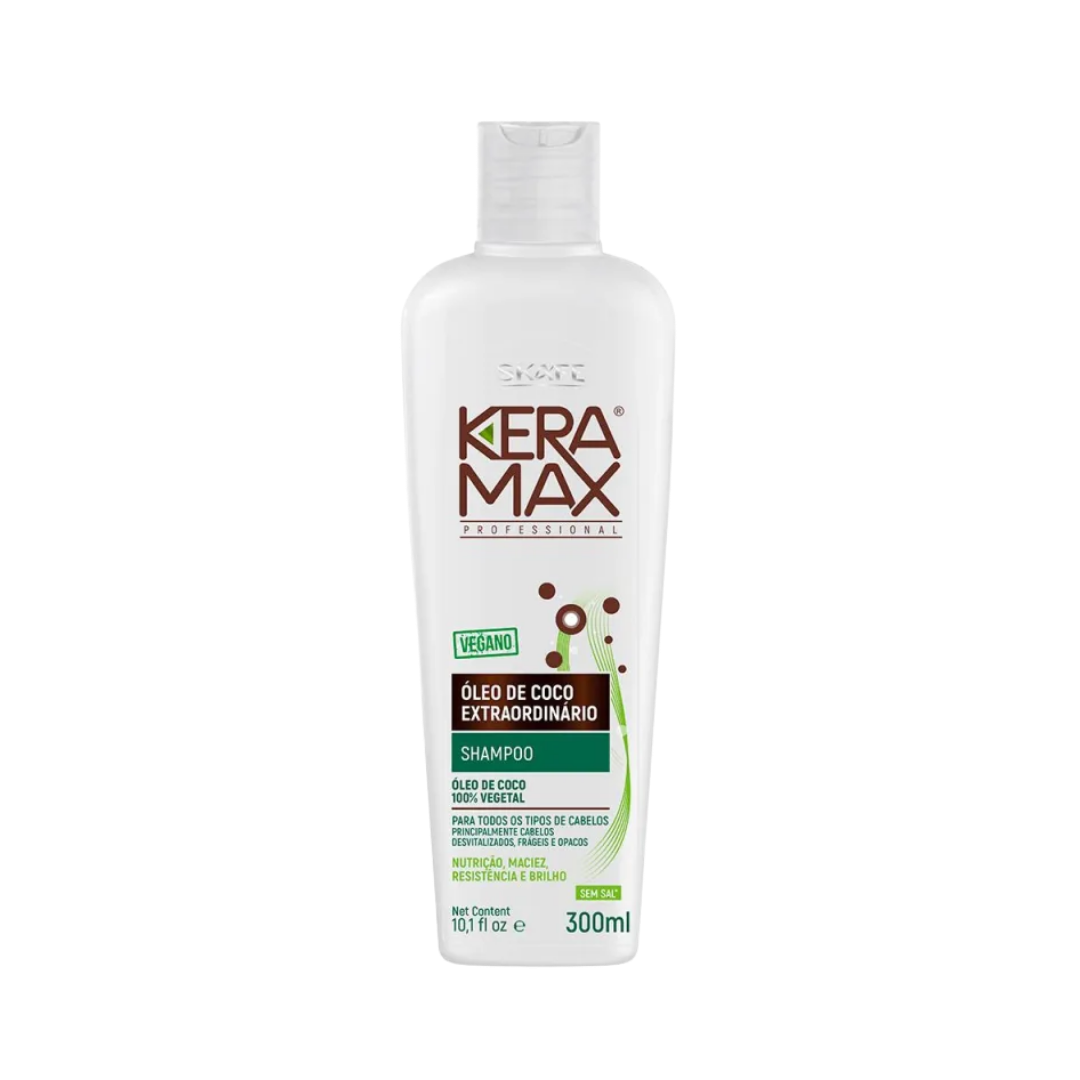 Skafe Shampoo Oleo De Coco Extraordinario - 300ml | سكاف شامبو بزيت جوز الهند - 300 مل