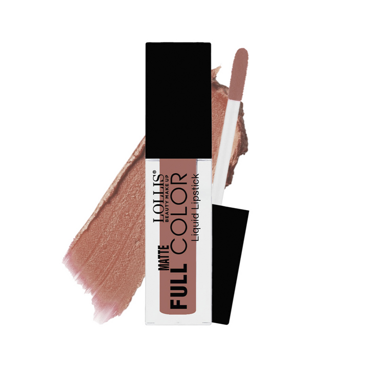 LOLLIS Matt Full Color Liquid Lipstick - 6ml | لوليس أحمر شفاه مات - 6 مل