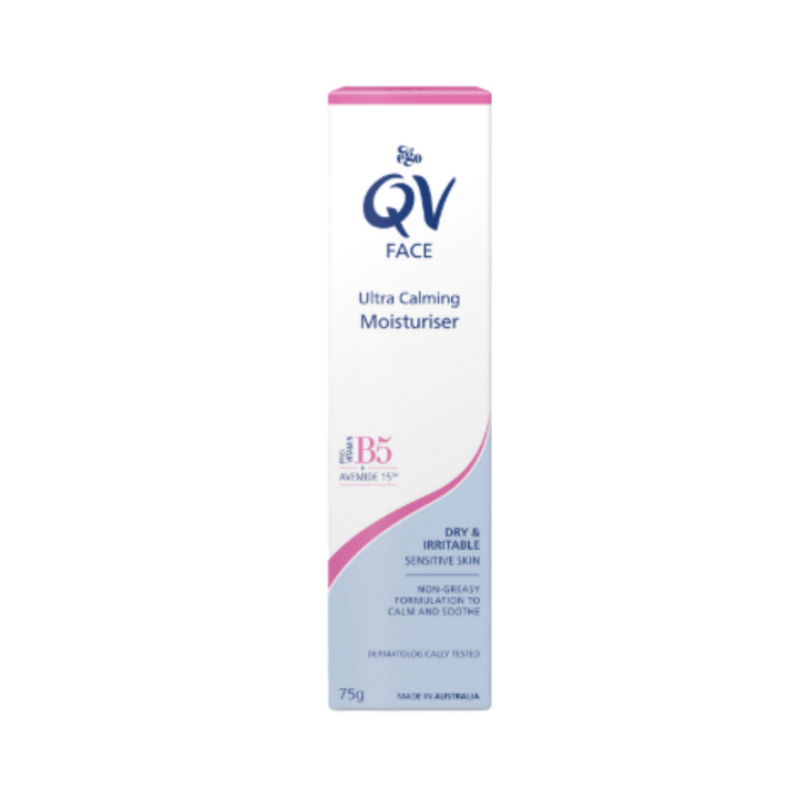 QV Face Ultra Calming Moisturiser - 75g | كيو في مرطب ومهدئ للبشرة - 75 غ
