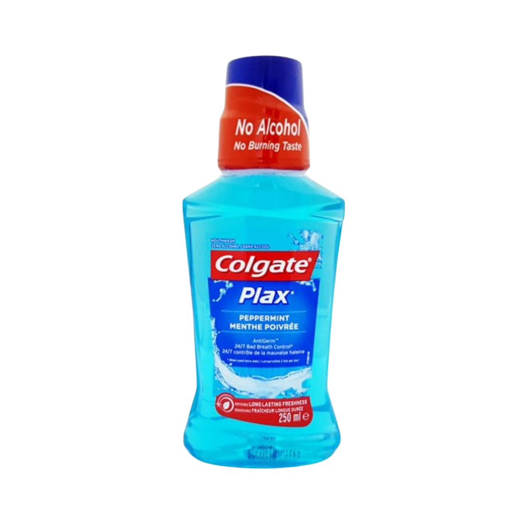 Colgate Plax Peppermint Mouth Wash - 250ml | كولجيت غسل الفم بلاكس النعناع - 250 مل