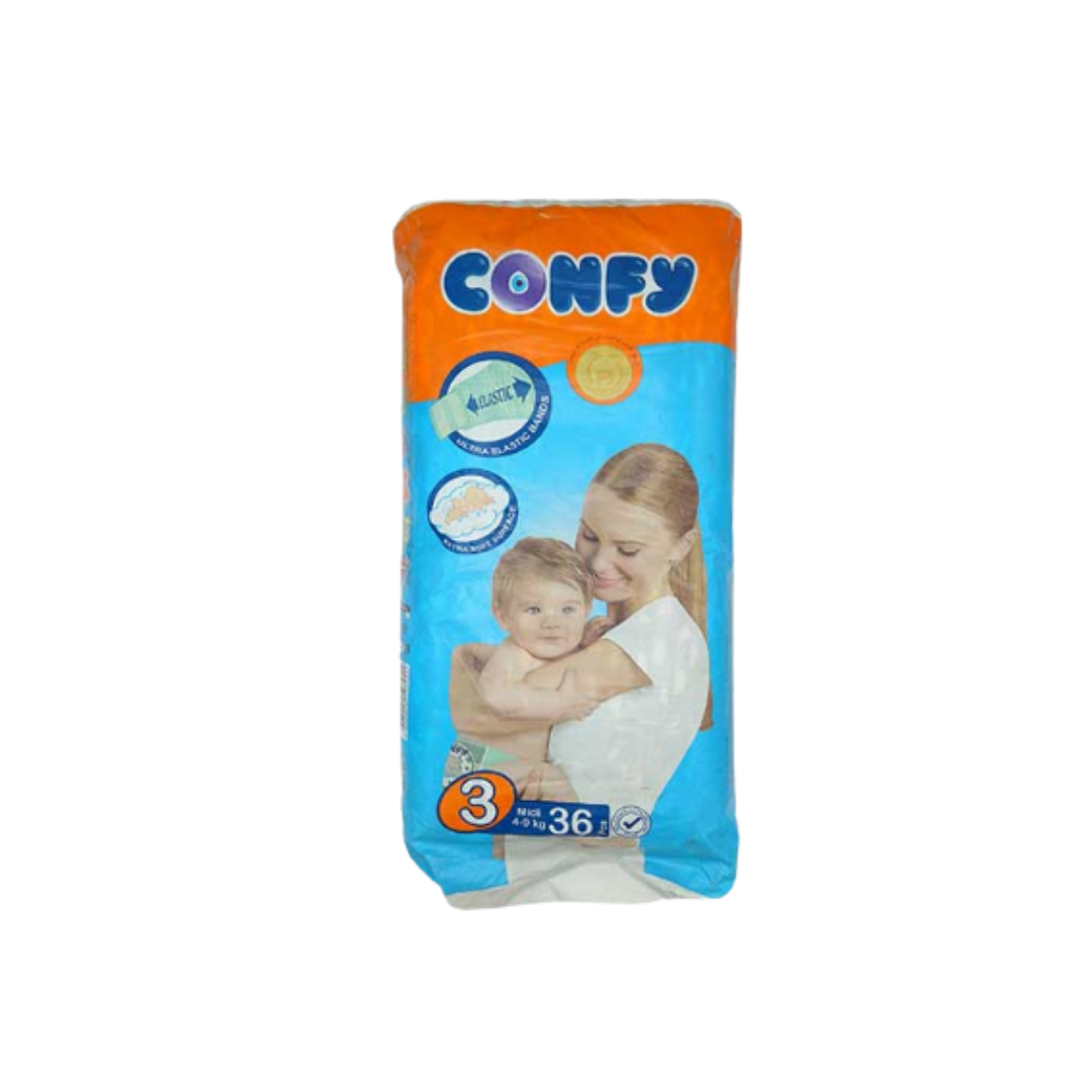 Confy 3 Midi 4_9 kg 36 Pcs | كونفي 3 ميدي 4-9 كجم – 36 قطعة