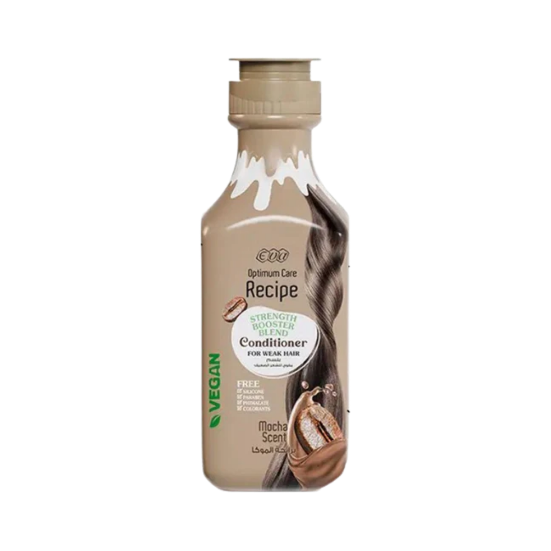 EVA Optimum Care Recipe Strength Booster Blend Conditioner For Weak Hair - 350ml | ايفا بلسم لتقوية الشعر المتضرر - 350 مل