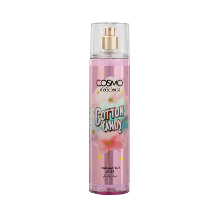 Cosmo Cotton Candy Fragrance Mist - 250ml | كوزمو ميست للجسم برائحة الحلوى - 250 مل