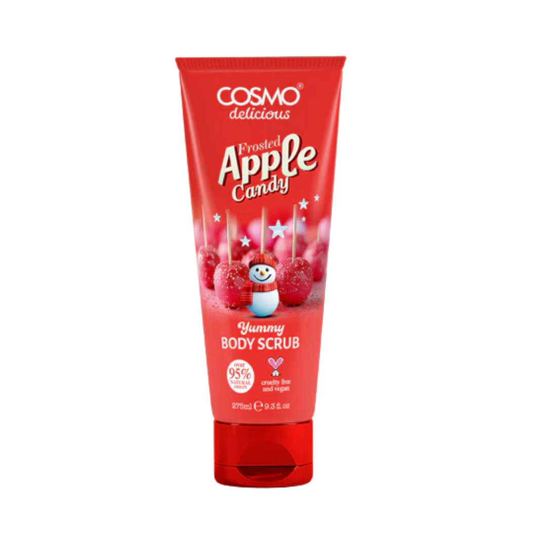 COSMO Apple Candy Yummy Body Scrub - 275ml | كوزمو سكراب مقشر للجسم برائحة حلوى التفاح - 275 مل