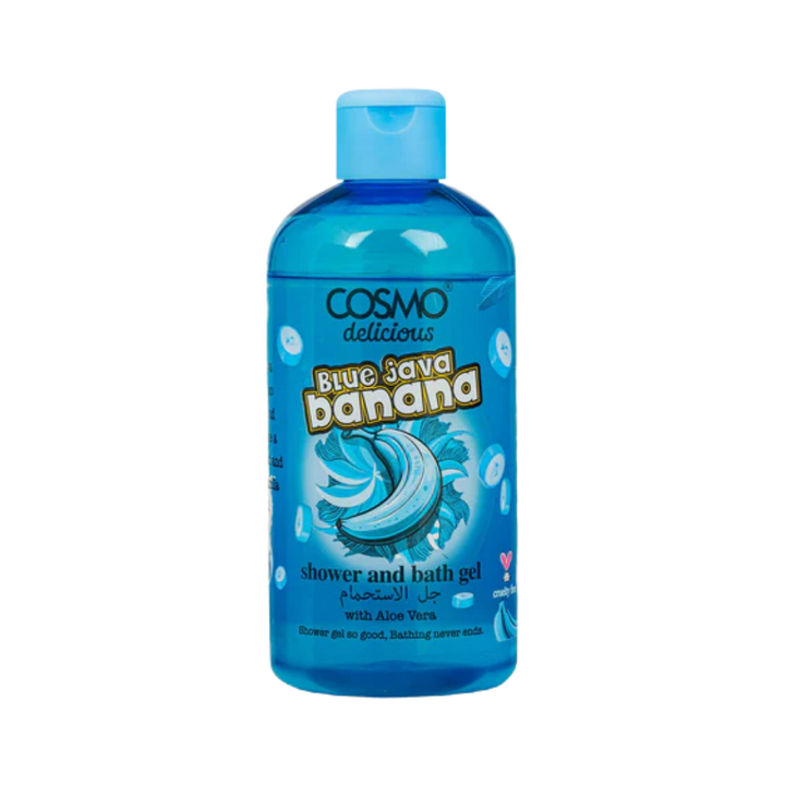 COSMO Blue Java Banana Shower And Bath Gel - 500ml | كوزمو جل الاستحمام بلو جافا بانانا - 500 مل