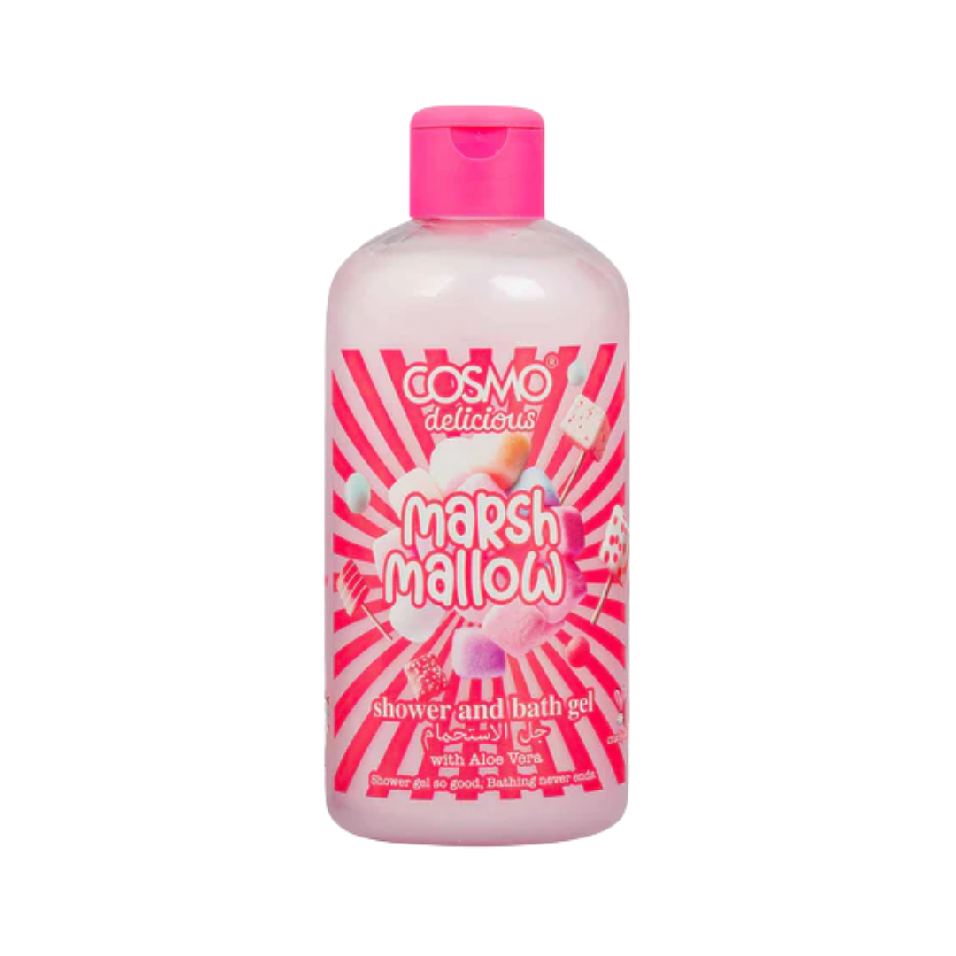 COSMO Marsh Mallow Shower And Bath Gel - 500ml | كوزمو جل الاستحمام برائحة المارشميلو - 500 مل