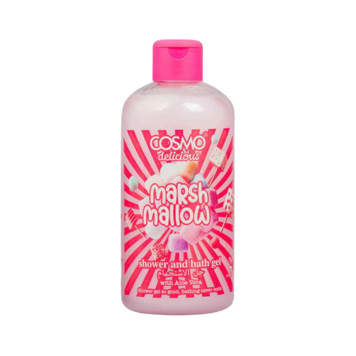 COSMO Marsh Mallow Shower And Bath Gel - 500ml | كوزمو جل الاستحمام برائحة المارشميلو - 500 مل