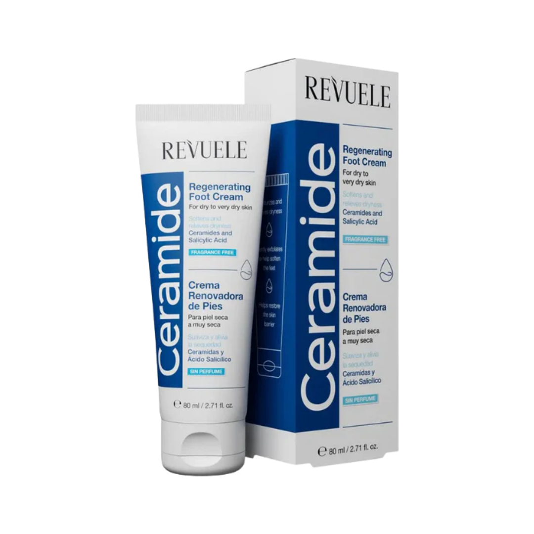 Revuele Ceramide Regenerating Foot Cream - 80ml | ريفويل كريم مجدد للأقدام بالسيراميدات - 80 مل