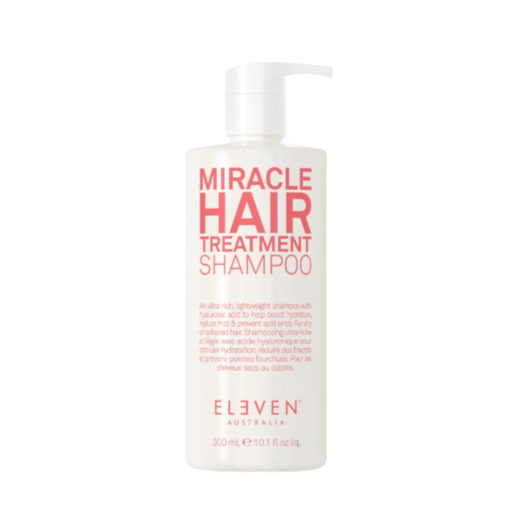 Eleven Australia Miracle Hair Treatment Shampoo - 300ml | إلفن استراليا شامبو معالج للشعر الجاف  - 300 مل