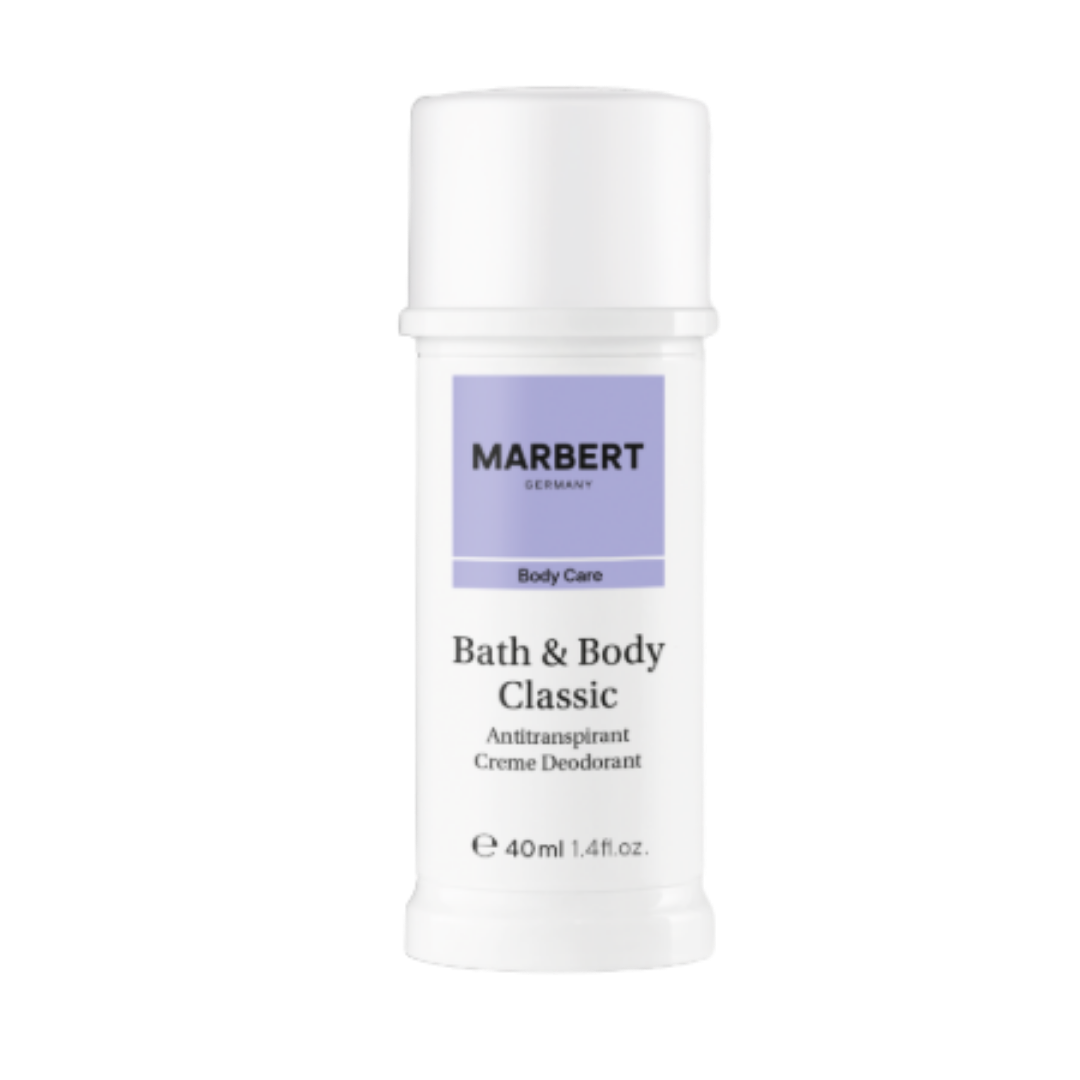 MARBERT Bath & Body Classic Deodorant Cream - 40ml | ماربرت كلاسيك كريم مزيل تعرق - 40 مل