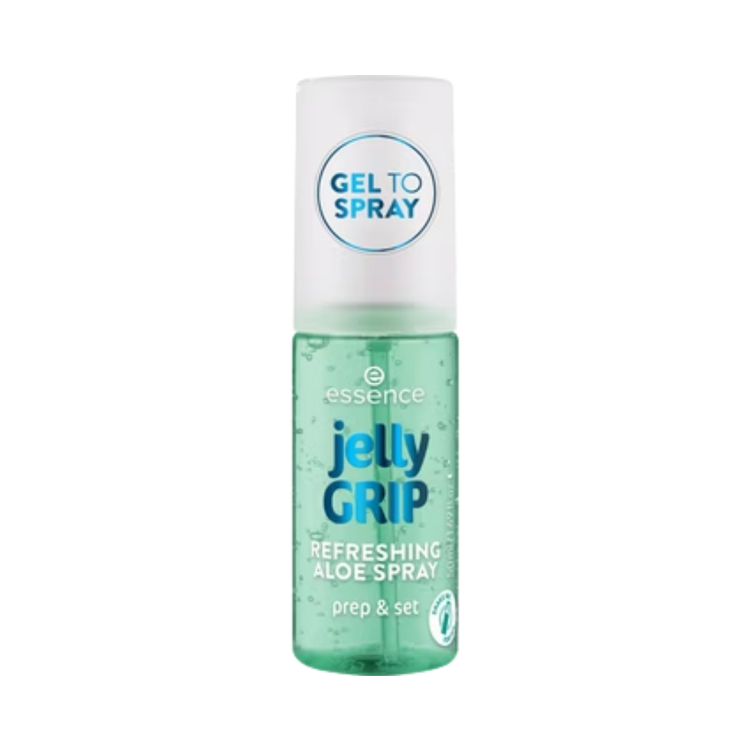Essence Jelly Grip Refreshing aloe spray - 50ml | ايسنس بخاخ مرطب للبشرة قبل المكياج بالألوفيرا - 50 مل