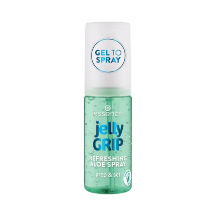 Essence Jelly Grip Refreshing aloe spray - 50ml | ايسنس بخاخ مرطب للبشرة قبل المكياج بالألوفيرا - 50 مل