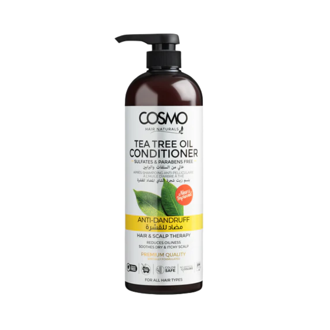 COSMO Tea Tree Oil Anti-Dandruff Conditioner - 1000ml | كوزمو بلسم زيت شجرة الشاي - 1000 مل