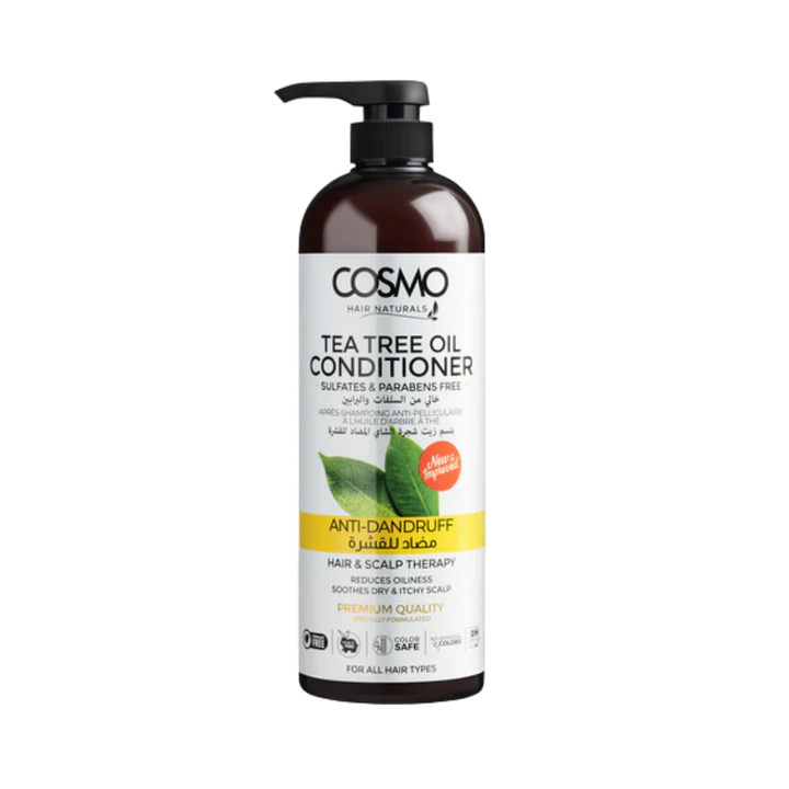 COSMO Tea Tree Oil Anti-Dandruff Conditioner - 1000ml | كوزمو بلسم زيت شجرة الشاي - 1000 مل