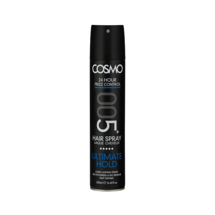 COSMO Ultimate Hold 005+ Hair Spray - 400ml | كوزمو بخاخ مثبت للشعر- 400 مل