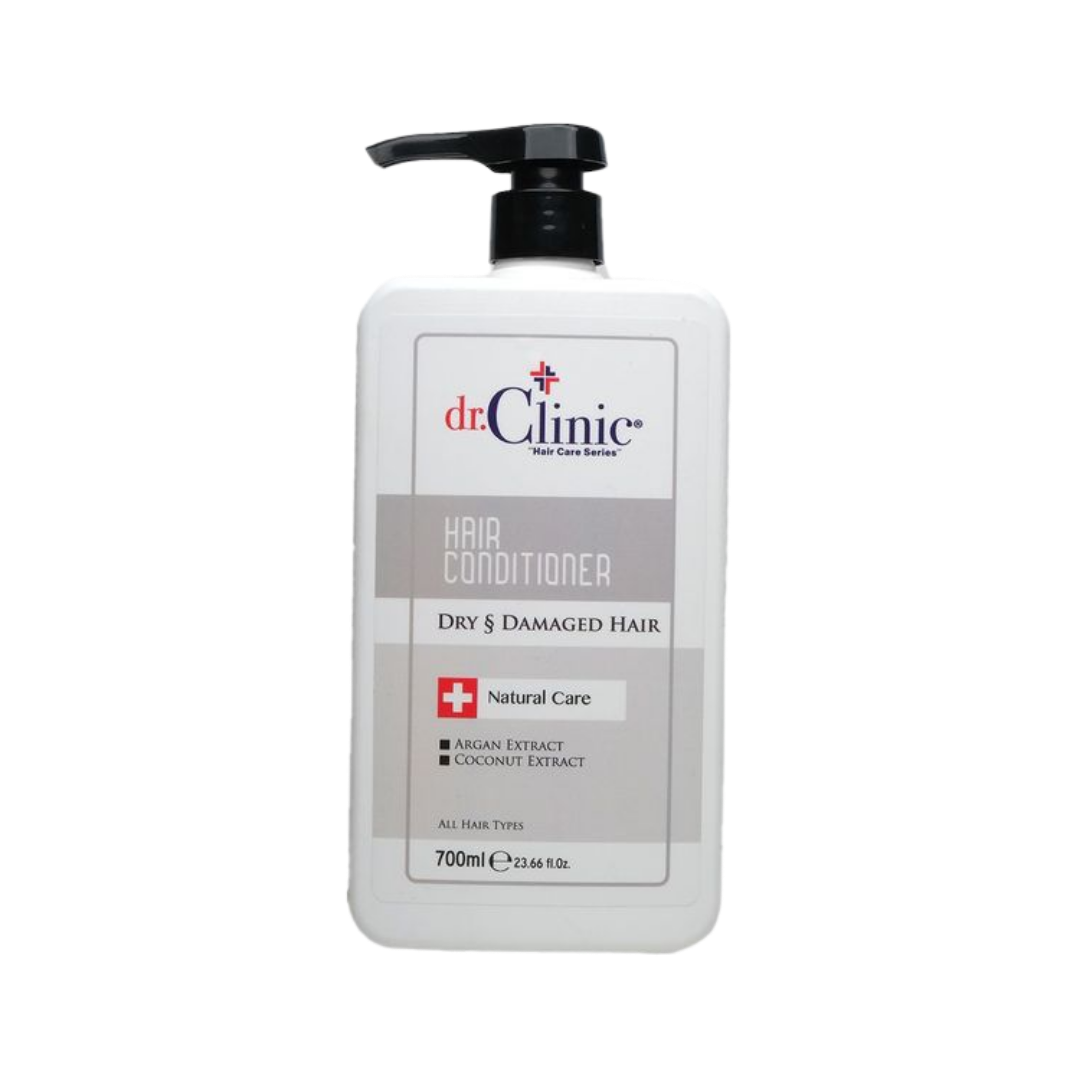 dr.Clinic Hair Conditioner Dry Damaged - 700ml | د.كلينيك بلسم للشعر الجاف والمتضرر - 700 مل