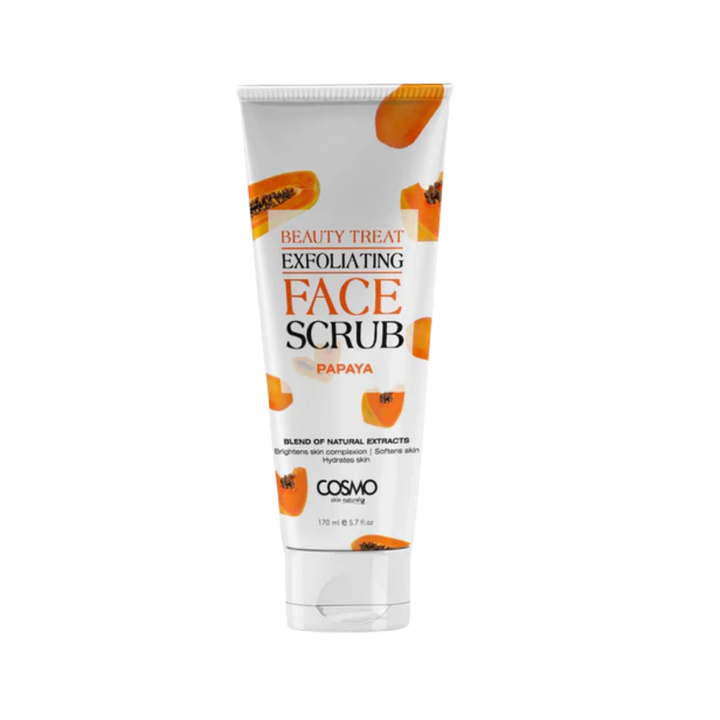 COSMO Face Scrub Papaya - 170ml | كوزمو مقشر للوجه بالبابايا - 170 مل