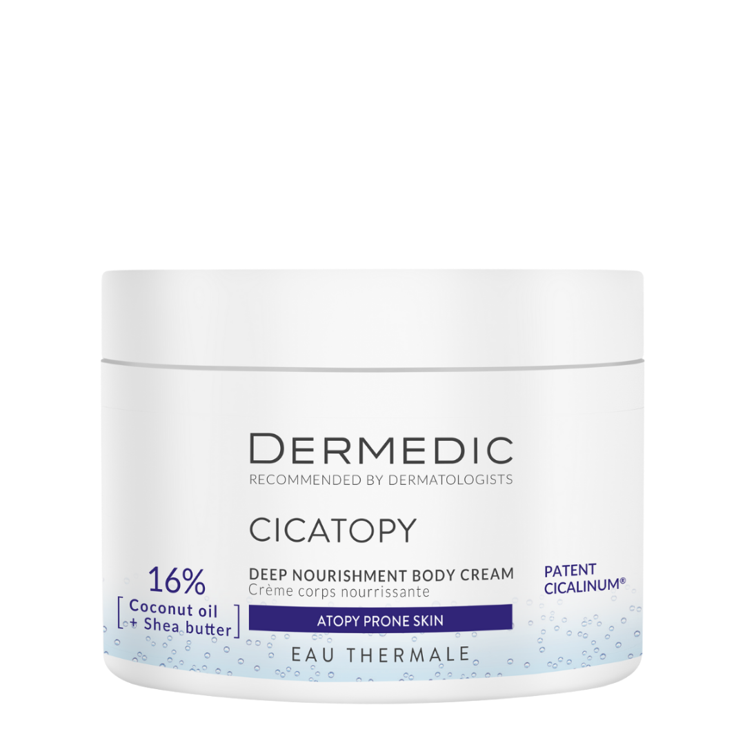 DERMEDIC Cicatopy Deep Nourishing Body Cream - 225 ml | ديرمديك كريم مرمم للجسم بعد ليزر -225 مل