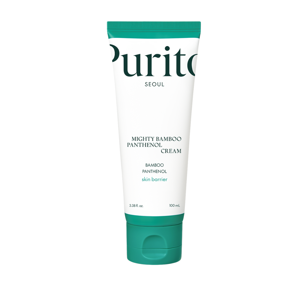 Purito Mighty Bamboo Panthenol Cream - 100ml | بيوريتو مرطب للوجه بالبانتينول مايتي بامبو - 100 مل