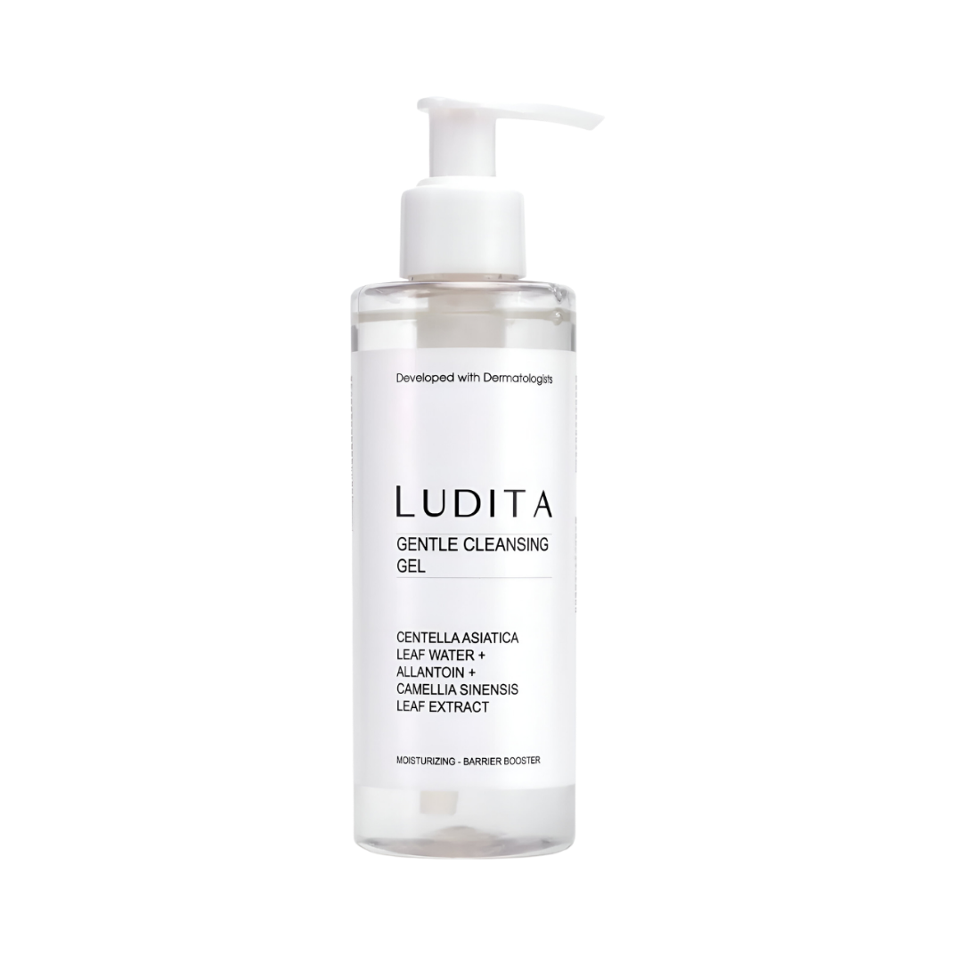 LUDITA Gentle Cleansing Gel - 200ml | لوديتا غسول للوجه لطيف على البشرة - 200 مل