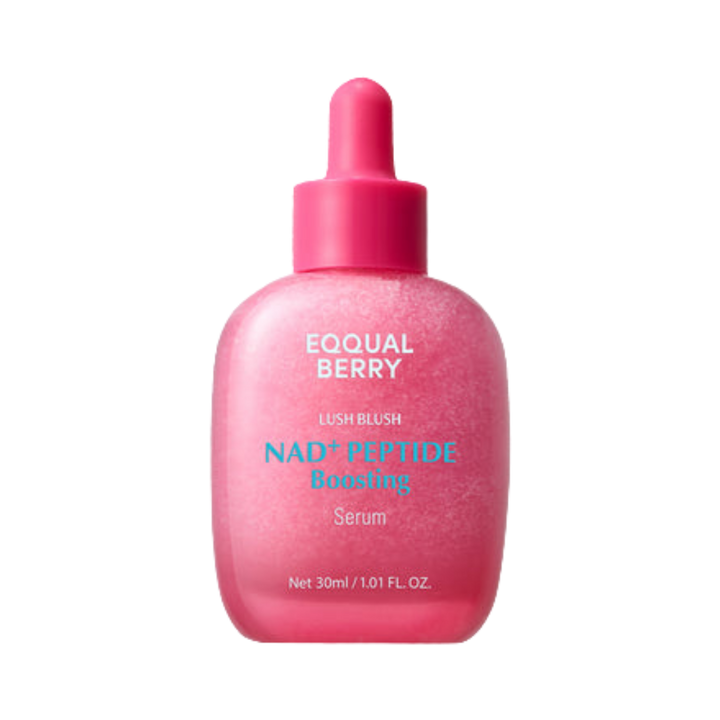 EQQUAL BERRY Lush Blush Nad + Peptide Boosting Serum - 30ml | ايكوال بيري سيروم النضارة بالببتيدات  Nad - 30 مل
