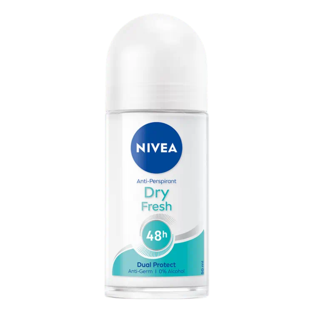 NIVEA Dry Fresh  Deo Roll On - 50ml | نيفيا مزيل تعرق رول فريش - 50 مل