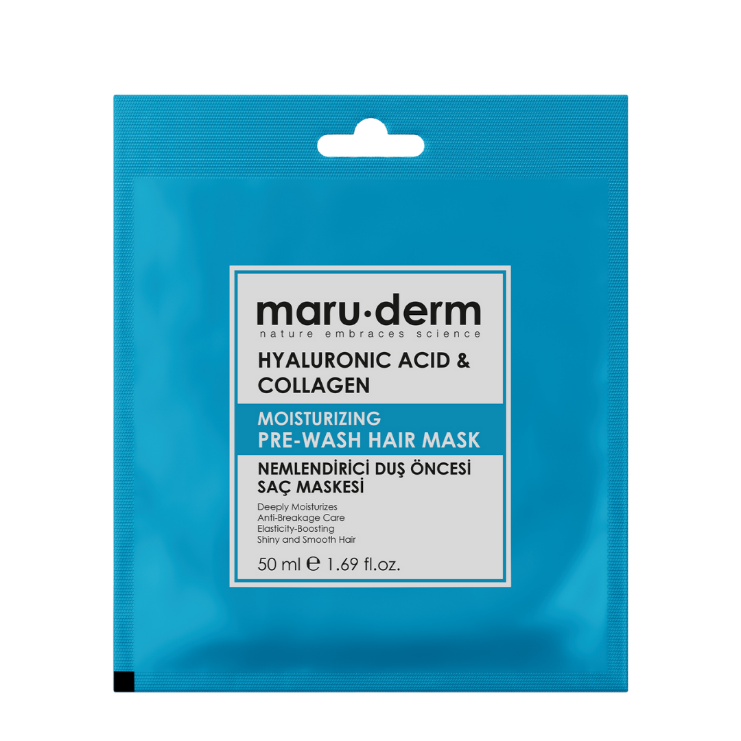 Maru.derm Hyaluronic Acid & Collagen - 50 ml | مارو.ديرم ماسك للشعر - 50 مل
