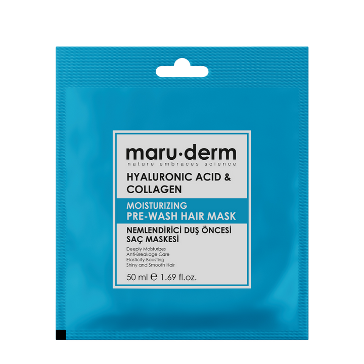 Maru.derm Hyaluronic Acid & Collagen - 50 ml | مارو.ديرم ماسك للشعر - 50 مل