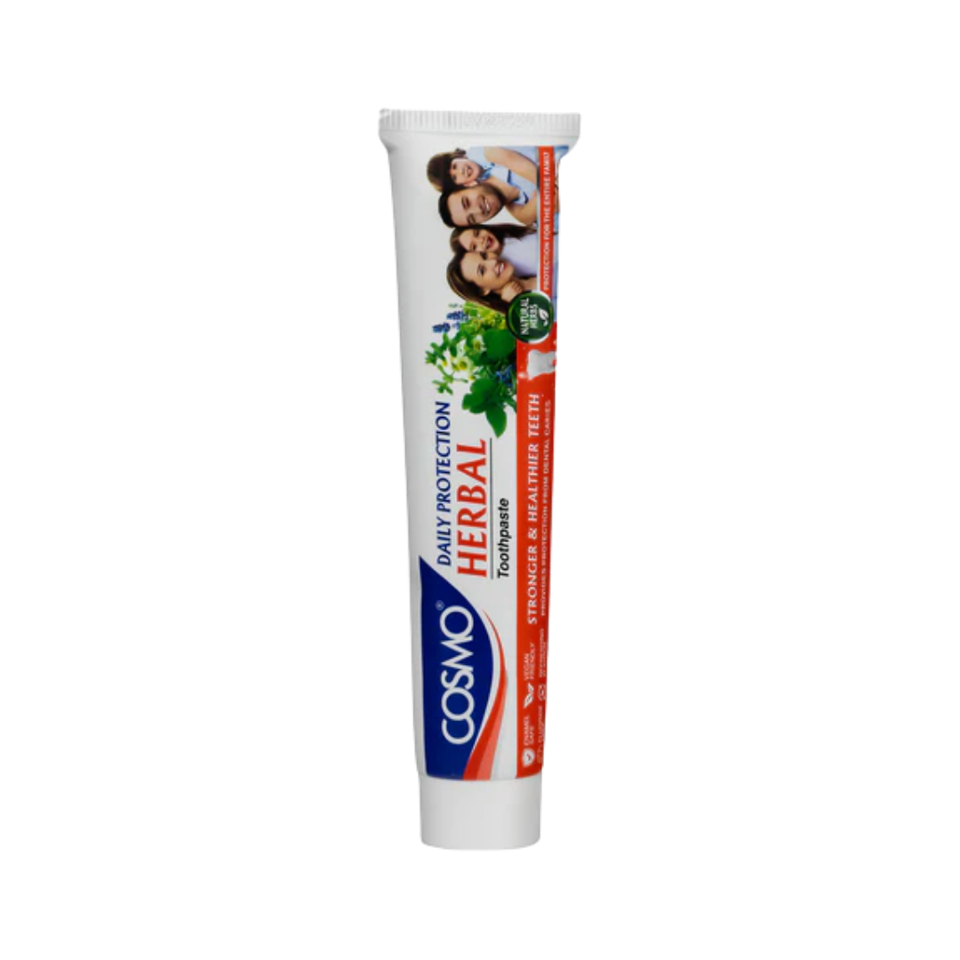 COSMO Daily Protection Herbal Toothpaste - 100g | كوزمو معجون أسنان نباتي - 100 غرام