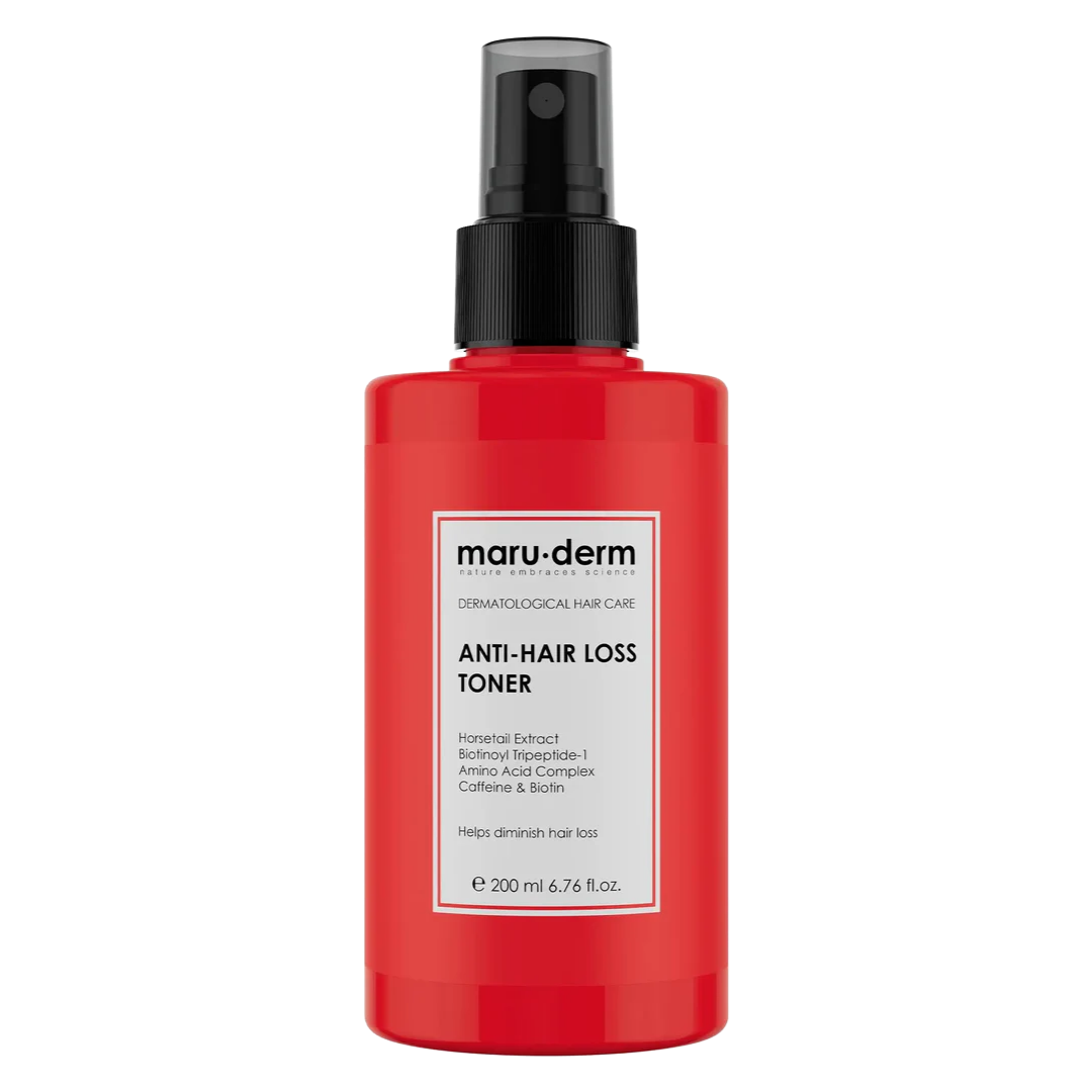 Maru.derm Anti Hair Loss Toner Kit - 100ml | مارو.ديرم تونر للشعر ضد تساقط الشعر  - 100 مل