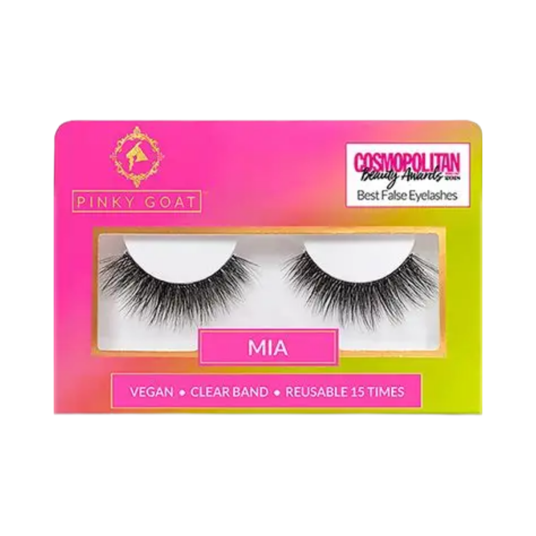 Pinky Goat Lashes Mia | رموش صناعية بينكي جوت ميا