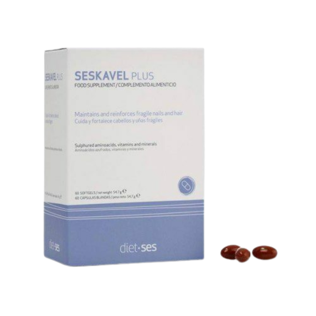 Sesderma Seskavel Plus Food Supplement - 60psc | سيسديرما كبسولات مكملات غذائية - 60 قطعة