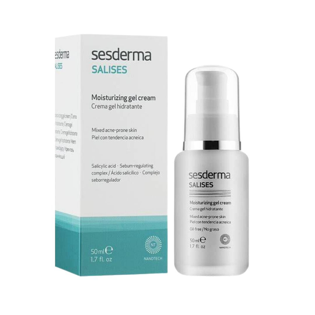 Sesderma Salises Facial Mosturising Gel Cream - 50ml | سيسديرما مرطب جل للوجه - 50 مل