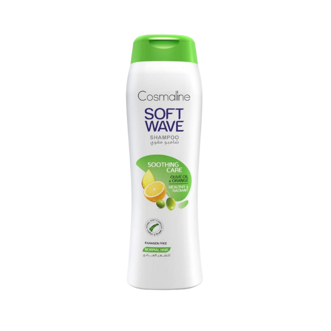Cosmaline Soft Wave Soothing Care Normal Hair Shampoo -  400ml |