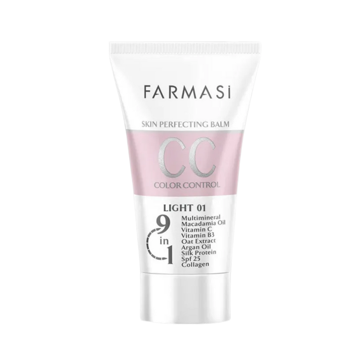 FARMASI CC Color Control Cream Foundation Balm  - 50ml  | فارماسي سي سي كريم - 50 مل