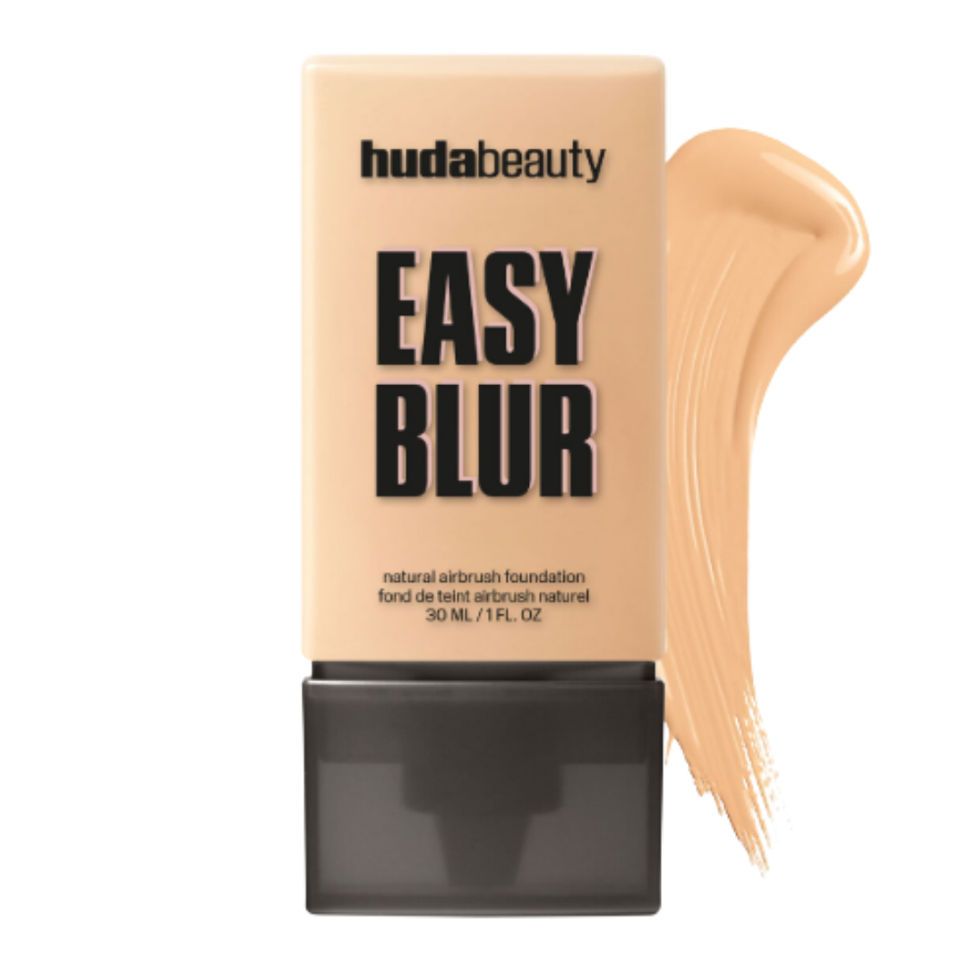 Huda Beauty Easy Blur Natural Airbrush Foundation - 10ml | هدى بيوتي كريم أساس خفيف على البشرة - 10 مل