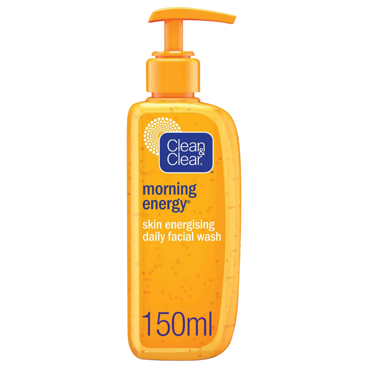 Clean & Clear Morning Energy Skin Brightening Daily Facil Wash - 150ml | كلين اند كلير غسول يومي للوجه - 150 مل