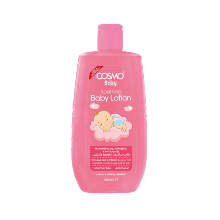 COSMO Soothing Baby Lotion - 500ml | كوزمو لوشن مهدئ للأطفال - 500 مل