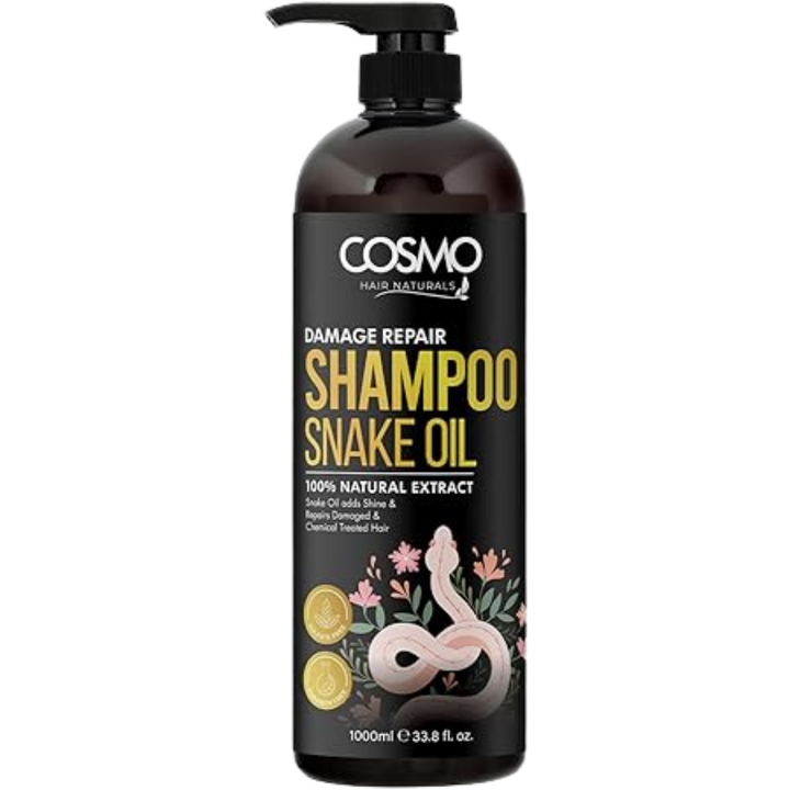 COSMO damage repair shampoo snake oil - 1000ml | كوزمو شامبو لاصلاح الشعر التالف - 1000 مل